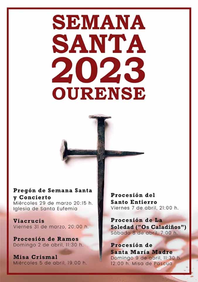 Semana Santa en Ourense 2023 Ourense / 
Orense